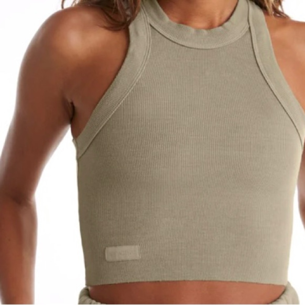 Set Active desert racer back cotton tank top size medium